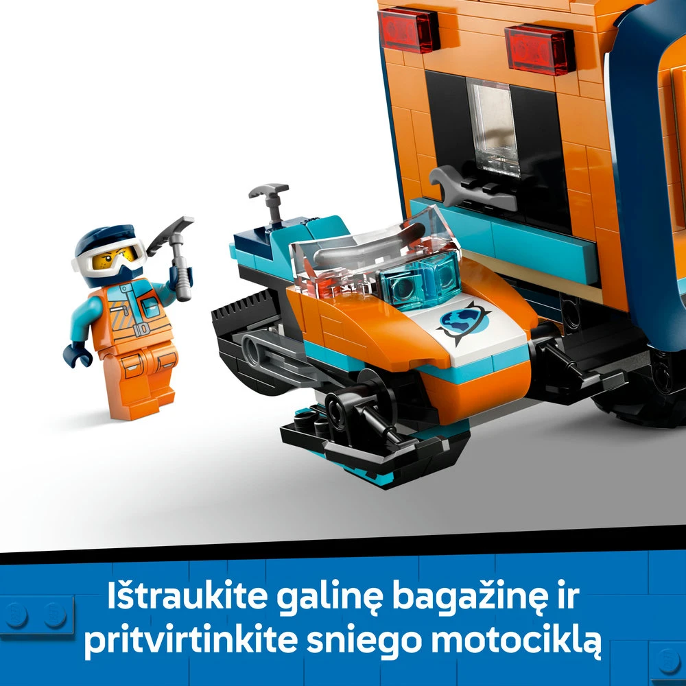 LEGO® City Arkties tyrinėtojų laboratorijos sunkvežimis 60471