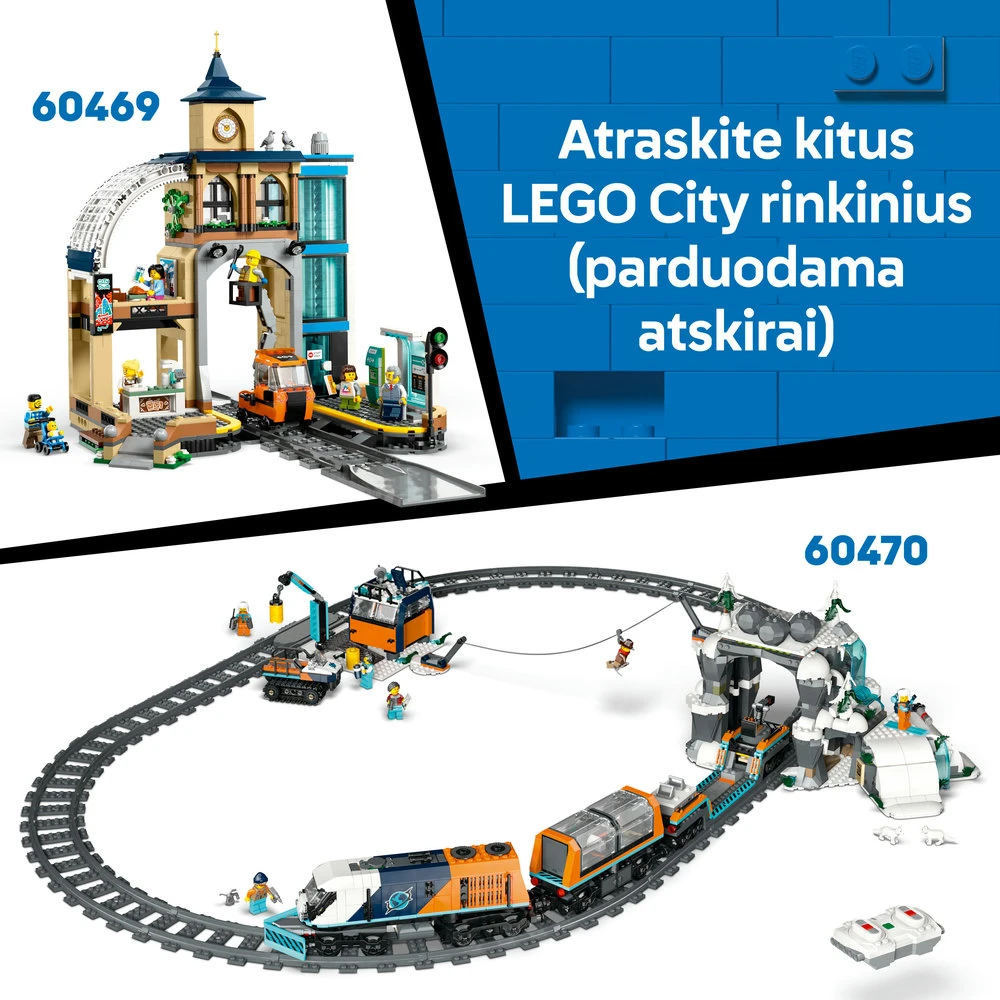 LEGO® City Arkties tyrinėtojų laboratorijos sunkvežimis 60471