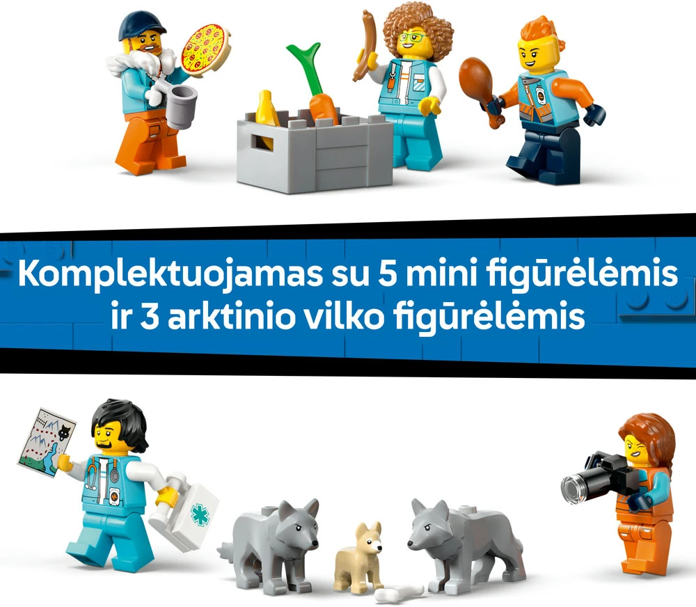 LEGO® City Arkties tyrinėtojų laboratorijos sunkvežimis 60471