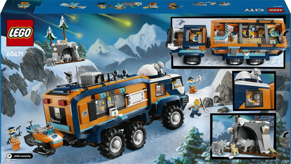 LEGO® City Arkties tyrinėtojų laboratorijos sunkvežimis 60471
