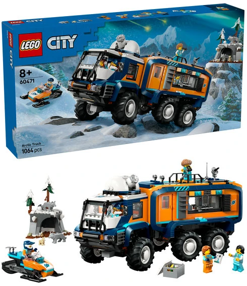 LEGO® City Arkties tyrinėtojų laboratorijos sunkvežimis 60471