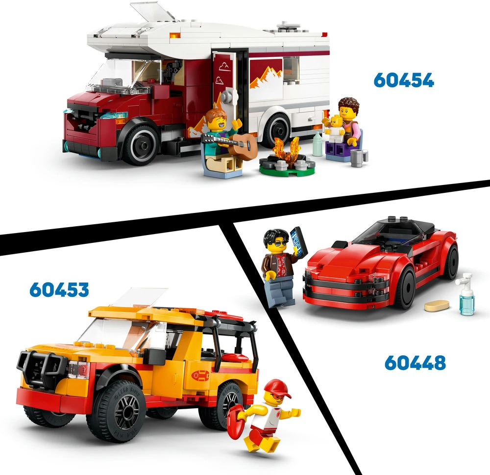 LEGO® City Atostogų nuotykių namelis ant ratų (60454)