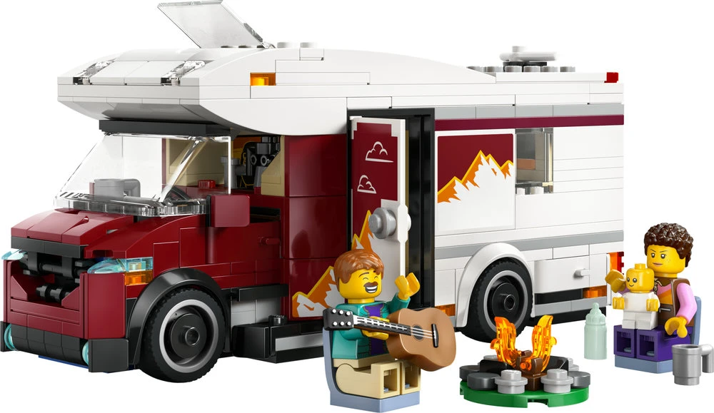 LEGO® City Atostogų nuotykių namelis ant ratų (60454)