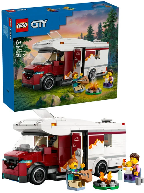 LEGO® City Atostogų nuotykių namelis ant ratų (60454)