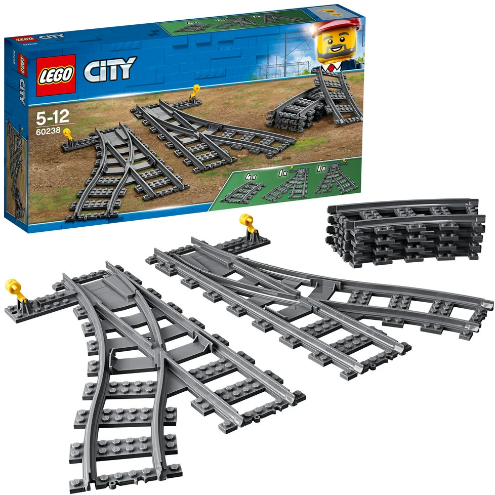 LEGO® City Bėgių iešmai (60238)