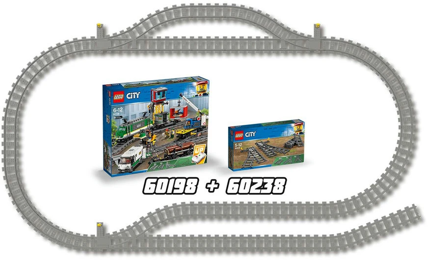LEGO® City Bėgių iešmai (60238)