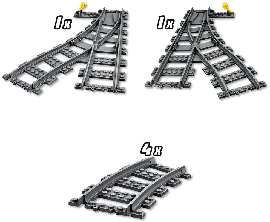 LEGO® City Bėgių iešmai (60238)