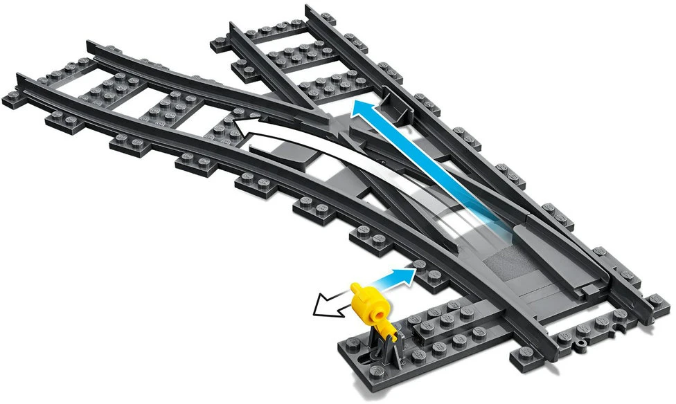 LEGO® City Bėgių iešmai (60238)