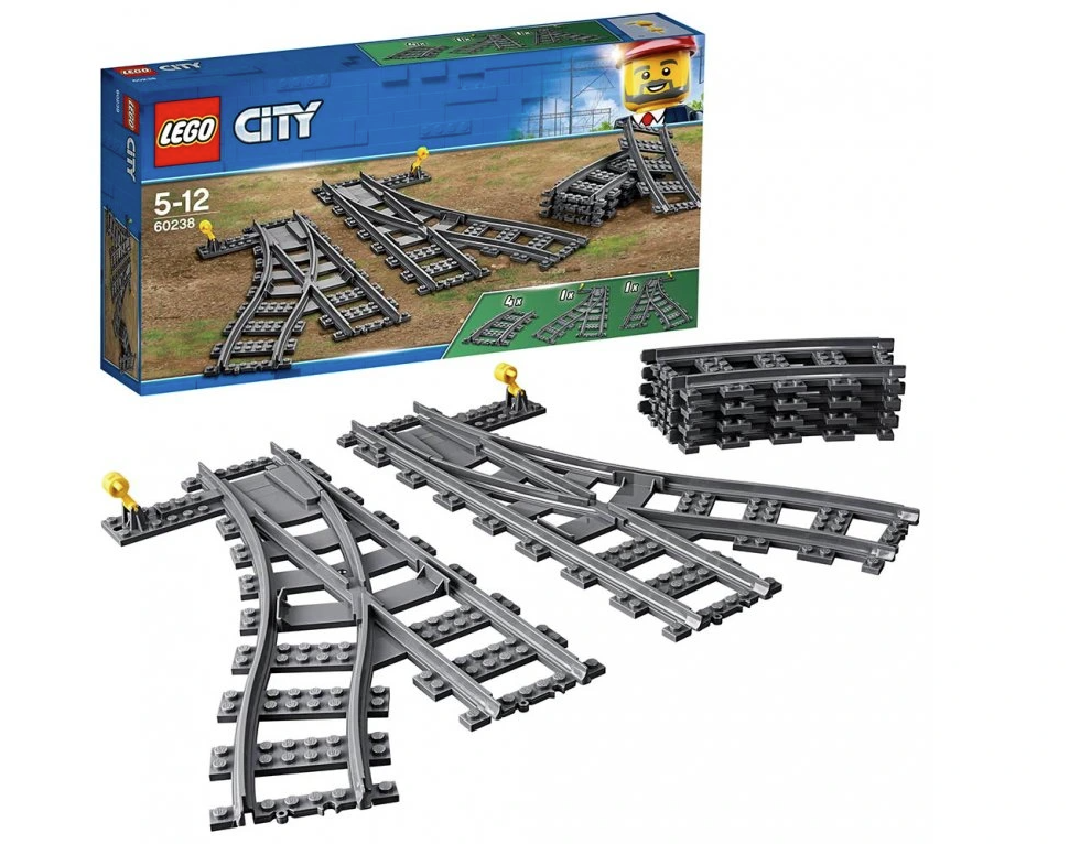 LEGO® City Bėgių iešmai (60238)