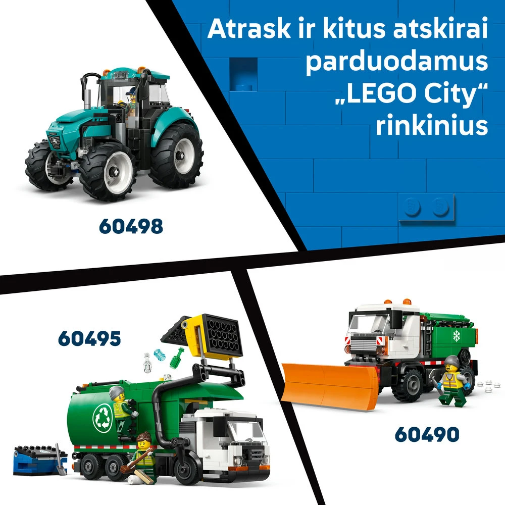 „LEGO® City“ betonmaišė, statybinis žaislas vaikams, 60478