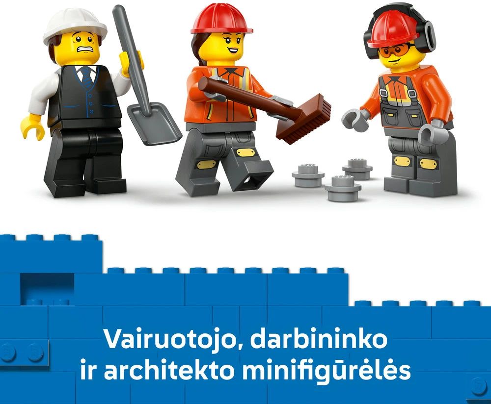 „LEGO® City“ betonmaišė, statybinis žaislas vaikams, 60478