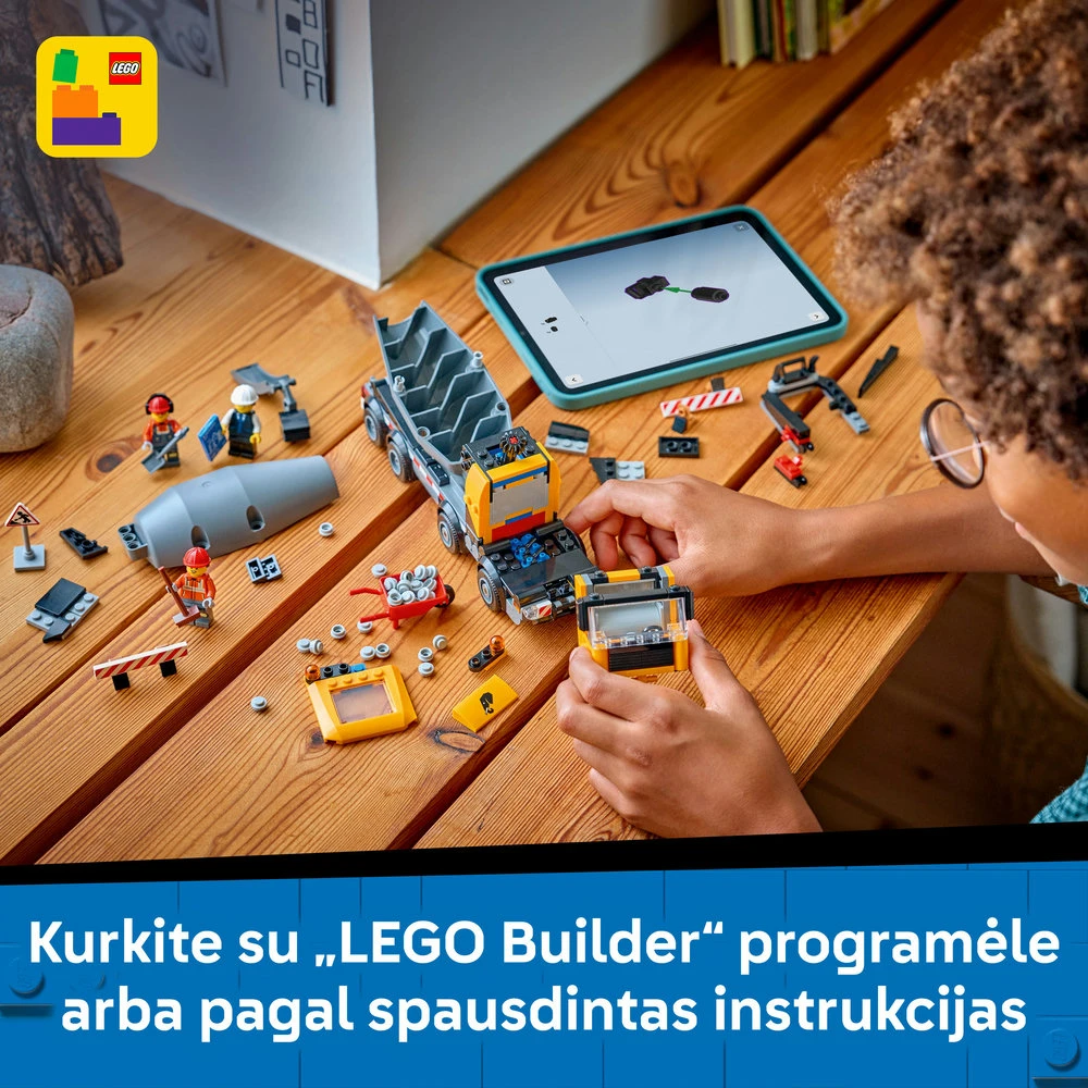 „LEGO® City“ betonmaišė, statybinis žaislas vaikams, 60478