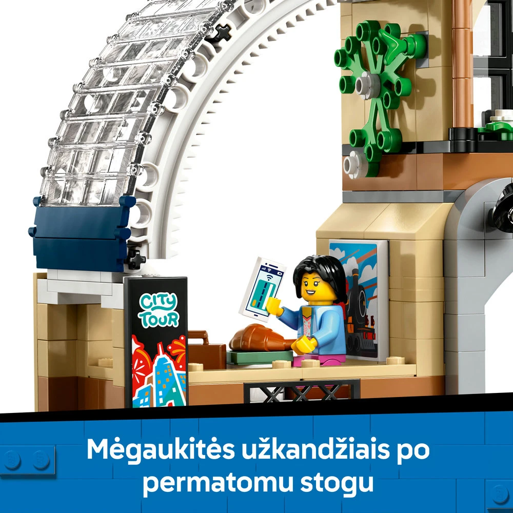 LEGO® City Centrinė traukinių stotis Rinkinys 60469
