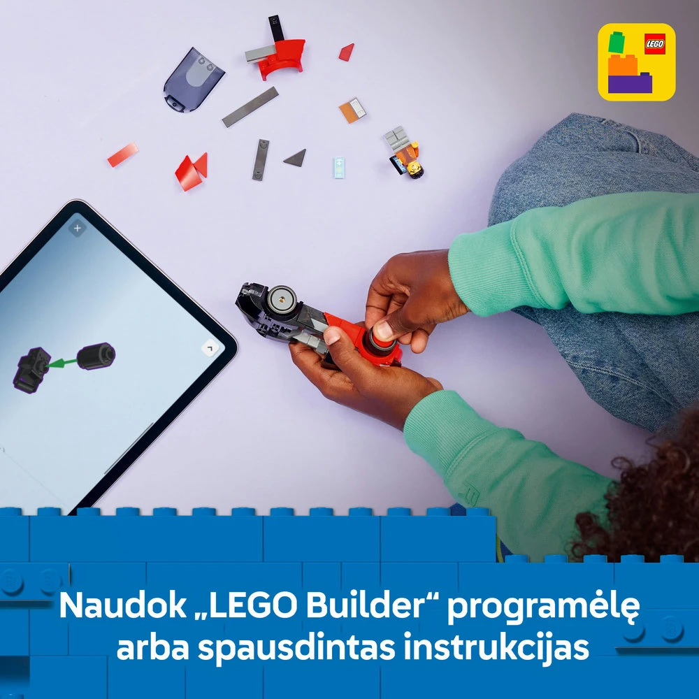 „LEGO® City“ elektrinis superautomobilis, žaislinis konstravimo rinkinys ir minifigūrėlė, 60486