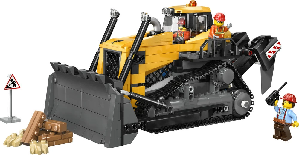 LEGO® City Geltonas buldozeris (60466)