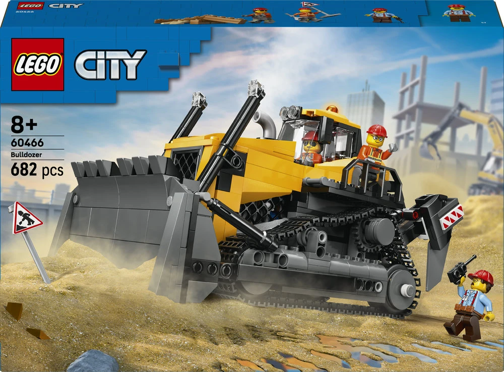 LEGO® City Geltonas buldozeris (60466)