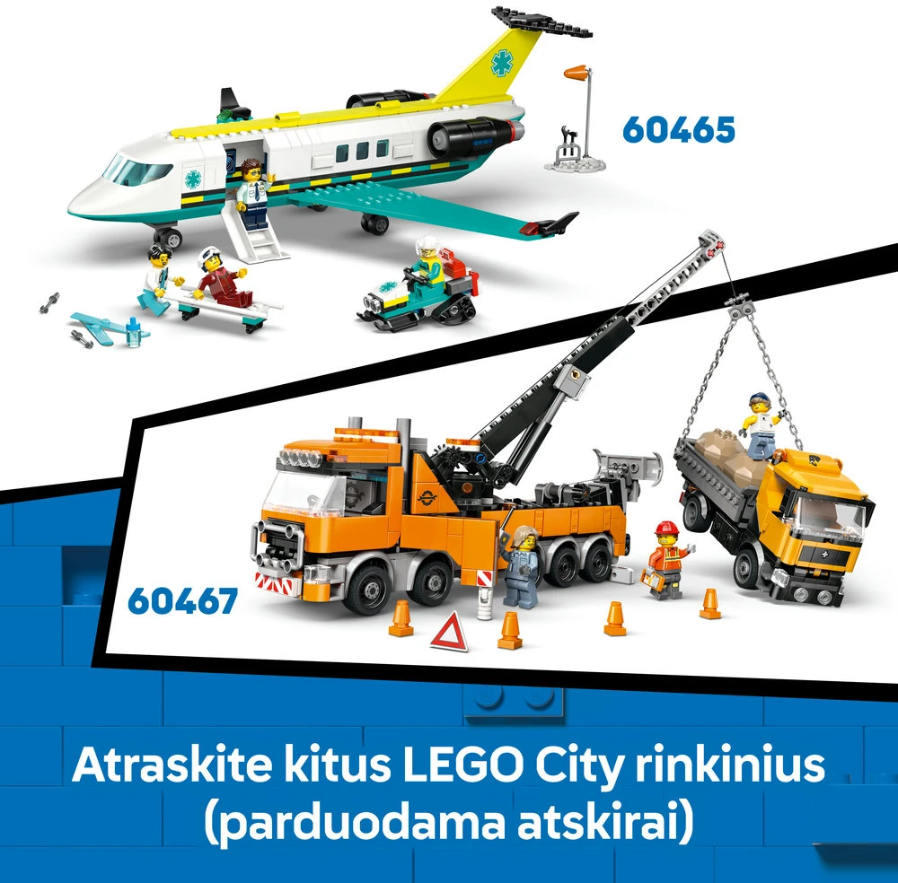 LEGO® City Geltonas buldozeris (60466)