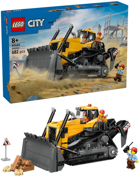 LEGO® City Geltonas buldozeris (60466)