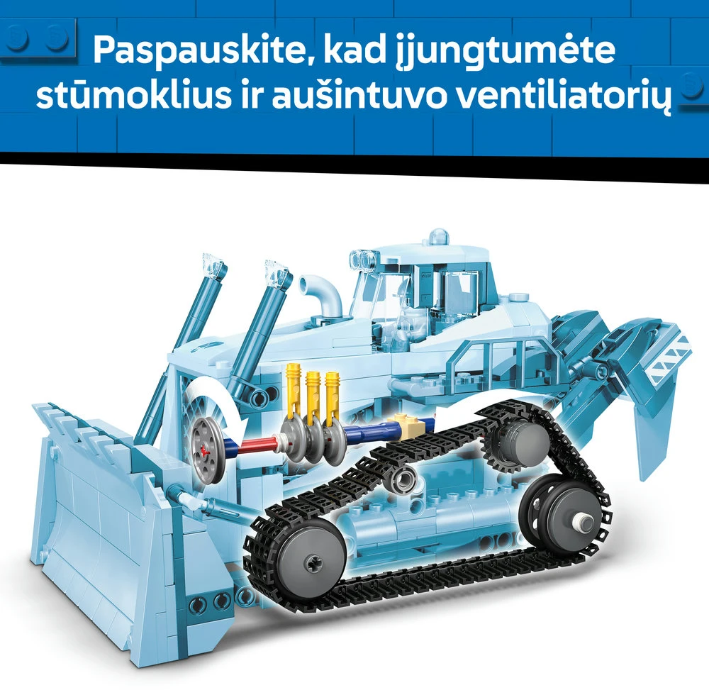 LEGO® City Geltonas buldozeris (60466)