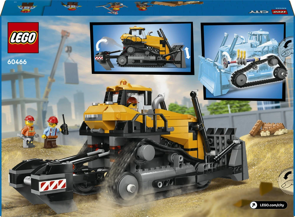 LEGO® City Geltonas buldozeris (60466)