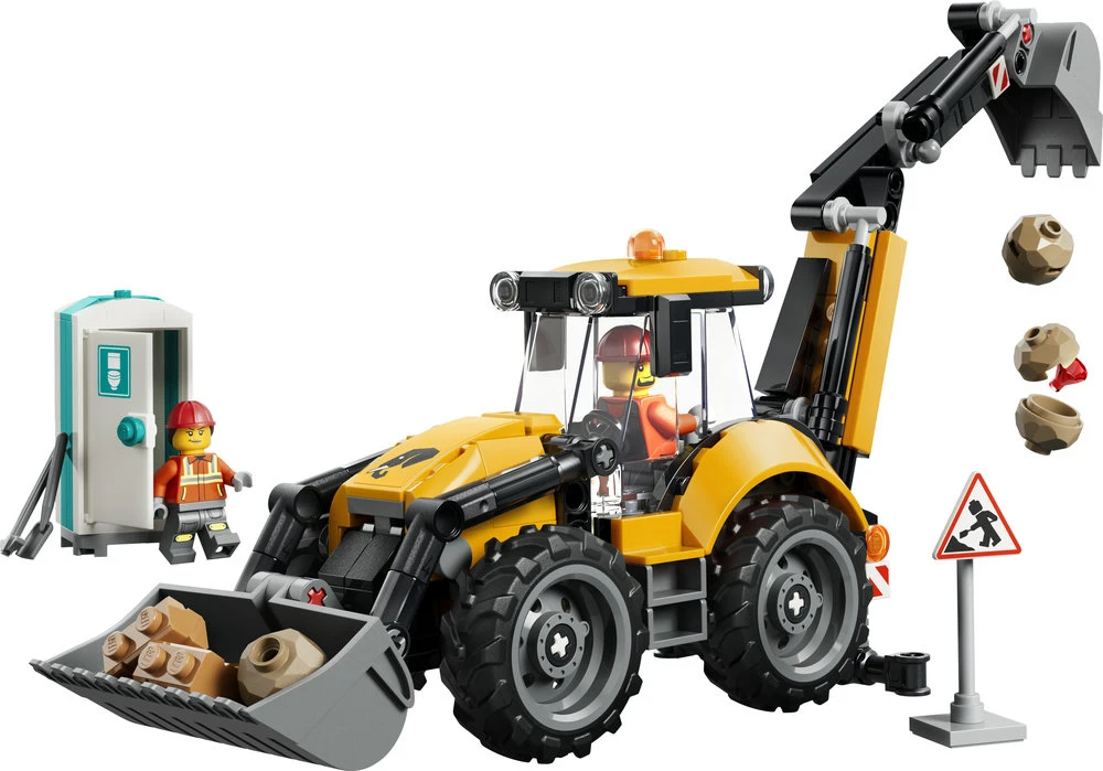 LEGO® City Geltonas statybinis krautuvas, žaislas 60480