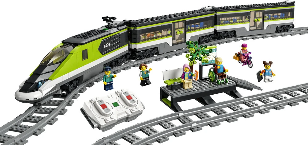 LEGO® City Greitasis keleivinis traukinys 60337 Konstravimo rinkinys (764 dalys) 60337