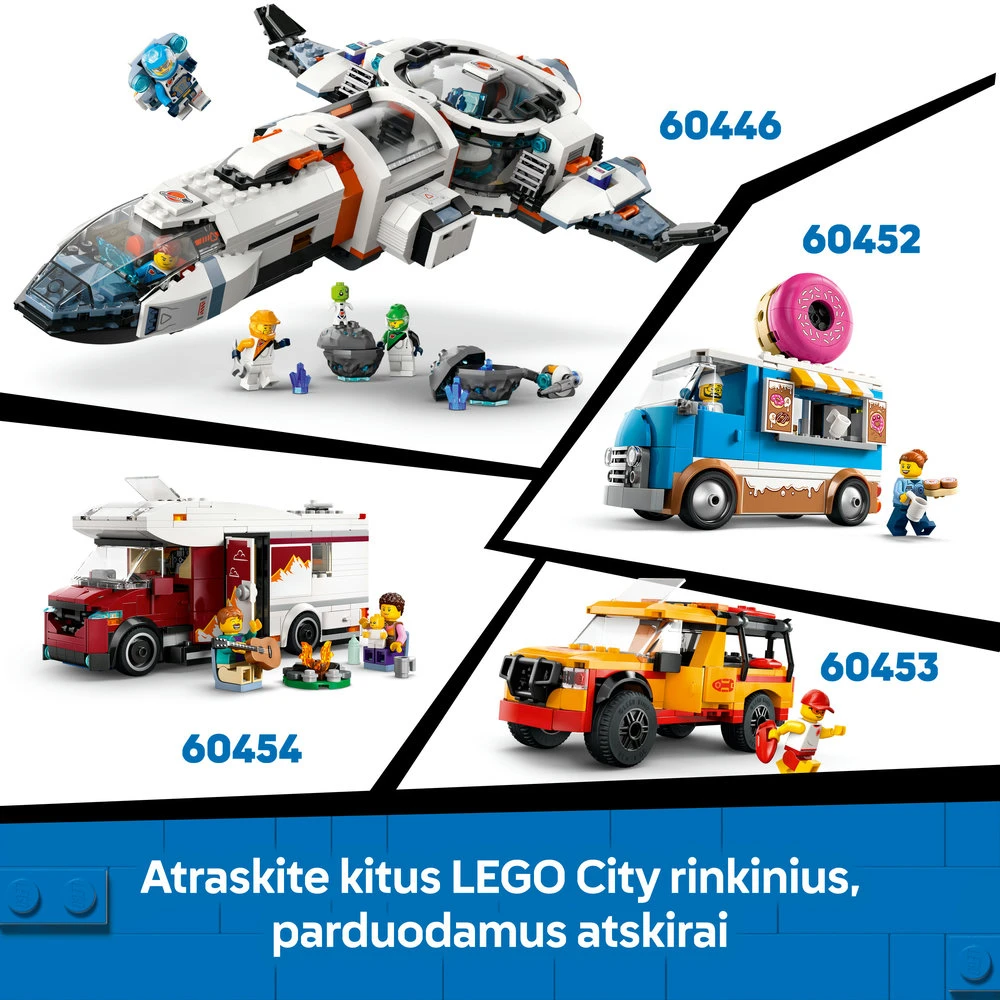 LEGO® City Greitosios pagalbos automobilis (60451)