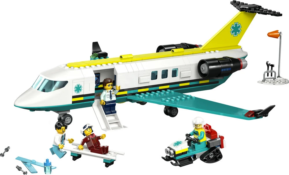 LEGO® City Greitosios pagalbos lėktuvas Rinkinys 60465