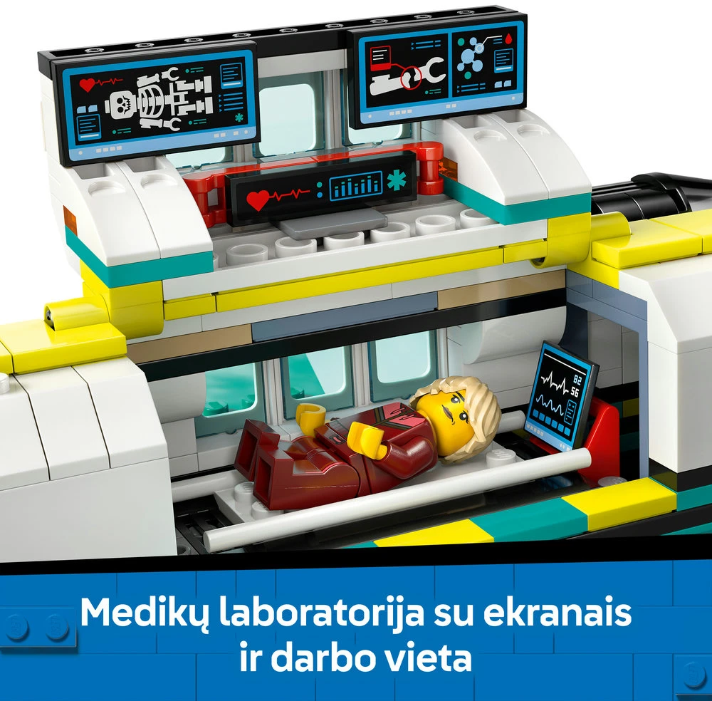 LEGO® City Greitosios pagalbos lėktuvas Rinkinys 60465