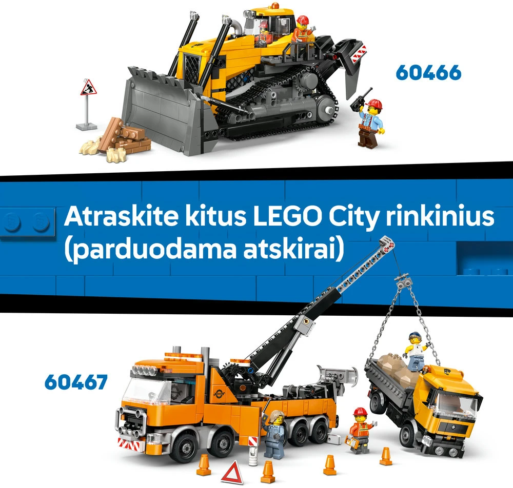 LEGO® City Greitosios pagalbos lėktuvas Rinkinys 60465