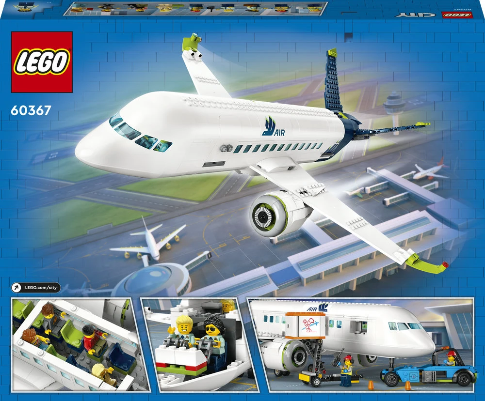 LEGO® City Keleivinis lėktuvas (60367)
