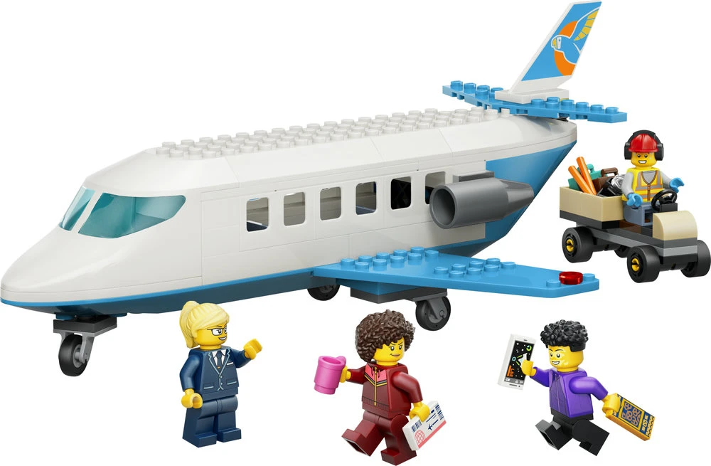 LEGO® City Keleivinis reaktyvinis lėktuvas, rinkinys 60492