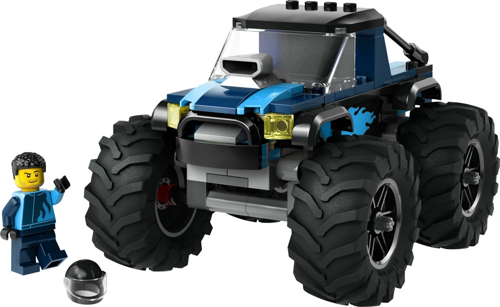 LEGO® City Mėlynas sunkvežimis-monstras Žaislinis visureigis 60402