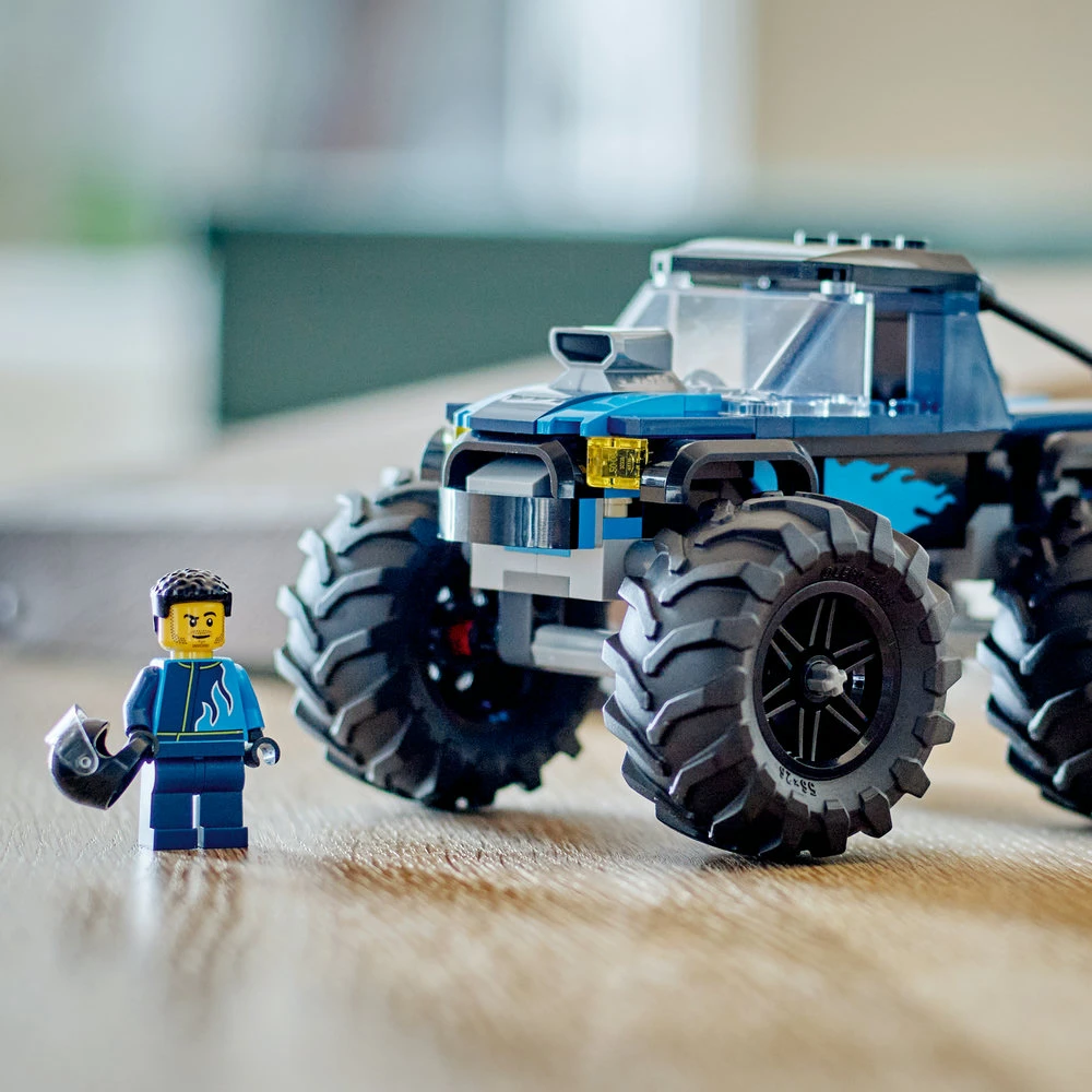 LEGO® City Mėlynas sunkvežimis-monstras Žaislinis visureigis 60402