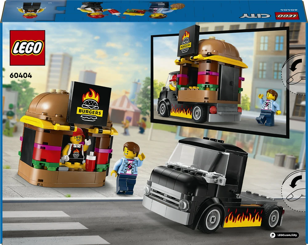 LEGO® City Mėsainių sunkvežimis (60404)