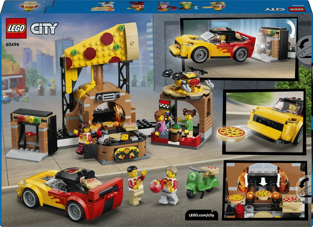 LEGO® City Picų pristatymo įspūdžiai su transporto priemonėmis 60496