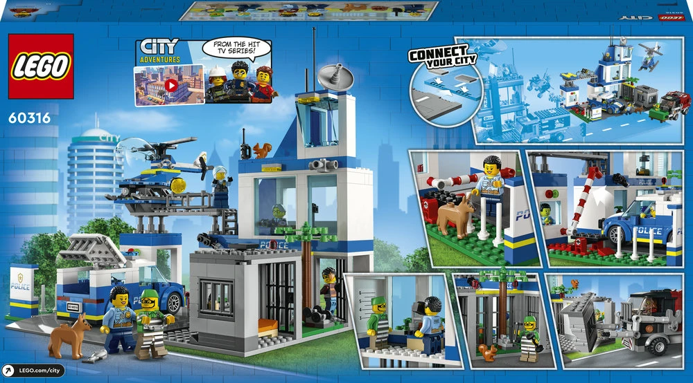 LEGO® City Policijos nuovada (60316)