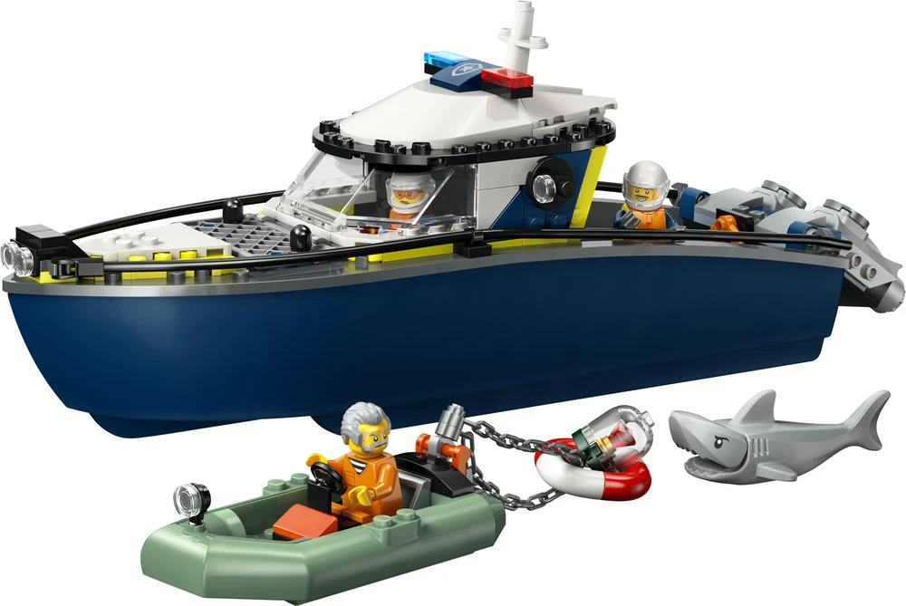 LEGO® City Policijos valties gaudynės, žaislas 60456