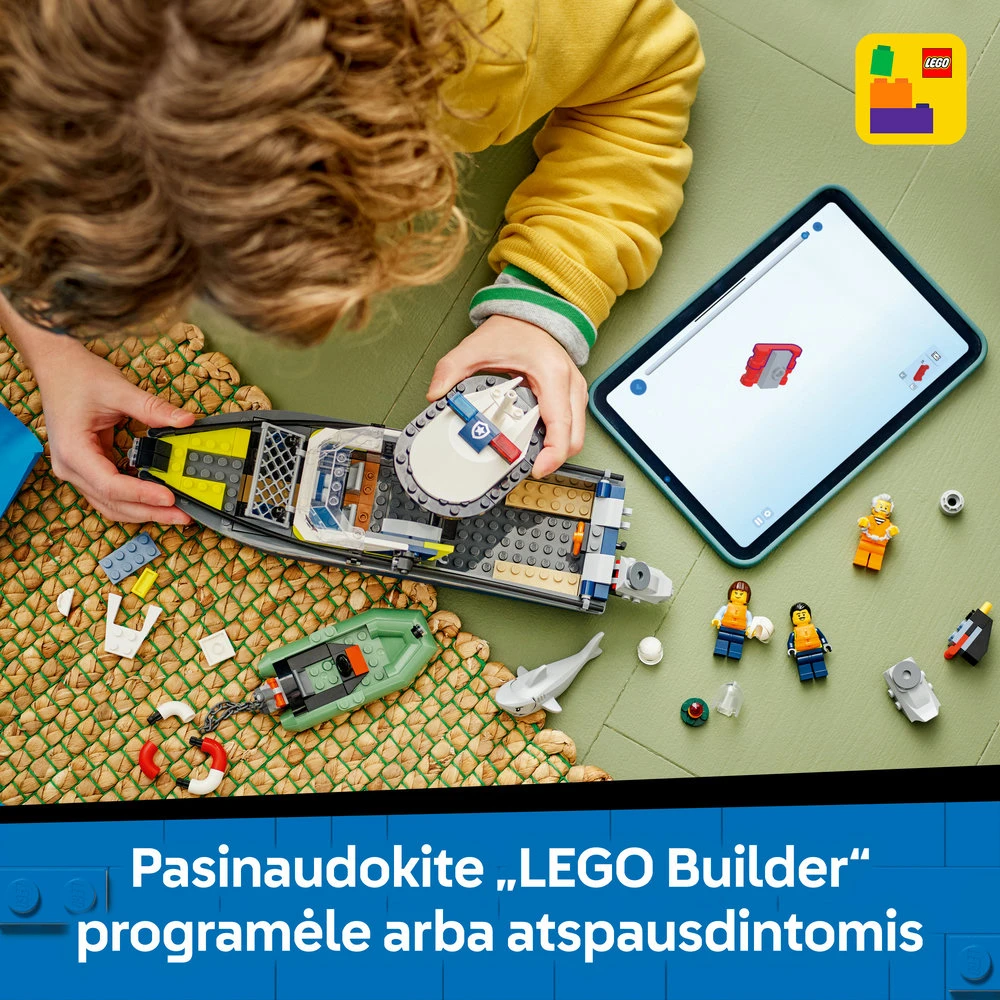 LEGO® City Policijos valties gaudynės, žaislas 60456