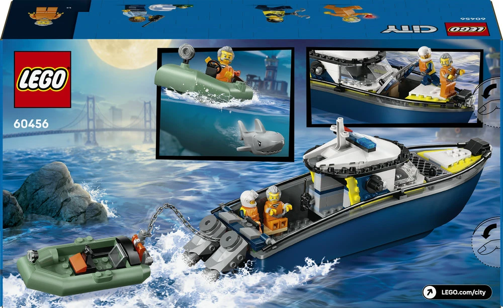 LEGO® City Policijos valties gaudynės, žaislas 60456