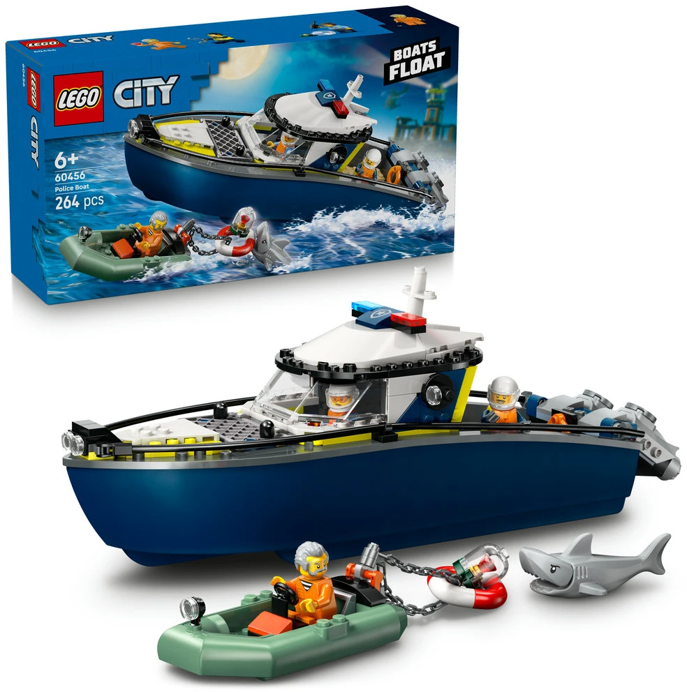 LEGO® City Policijos valties gaudynės, žaislas 60456