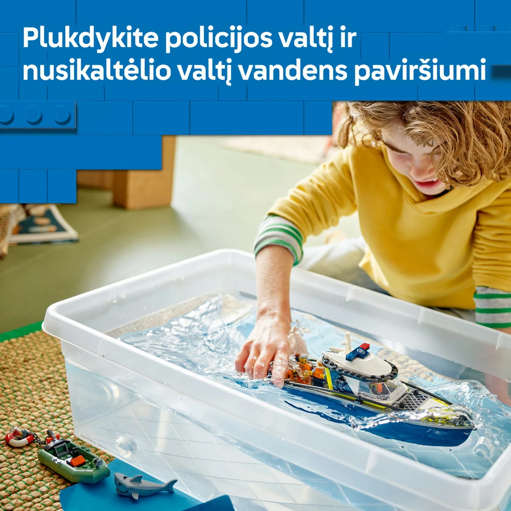 LEGO® City Policijos valties gaudynės, žaislas 60456