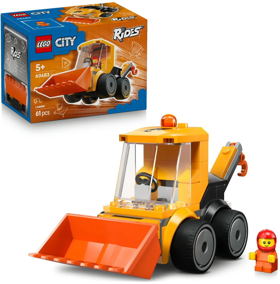„LEGO® City“ „Ratai“ – statybinis krautuvas, žaislas, konstravimo rinkinys, 60483