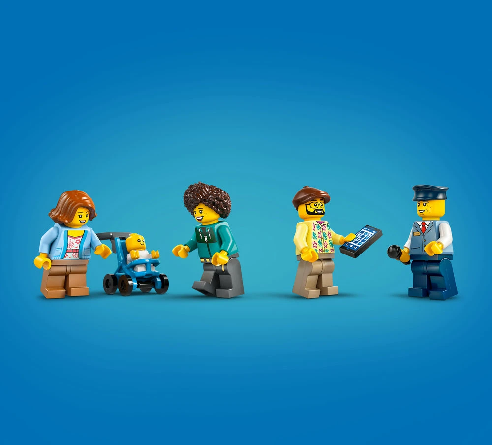 LEGO® City Raudonas dviaukštis apžvalgos autobusas (60407)