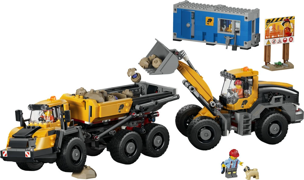 LEGO® City Savivartis ir krautuvas, statybinis žaislas 60494