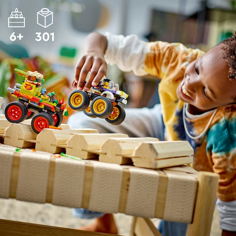 LEGO® City Sunkvežimių monstrų lenktynės (60397)