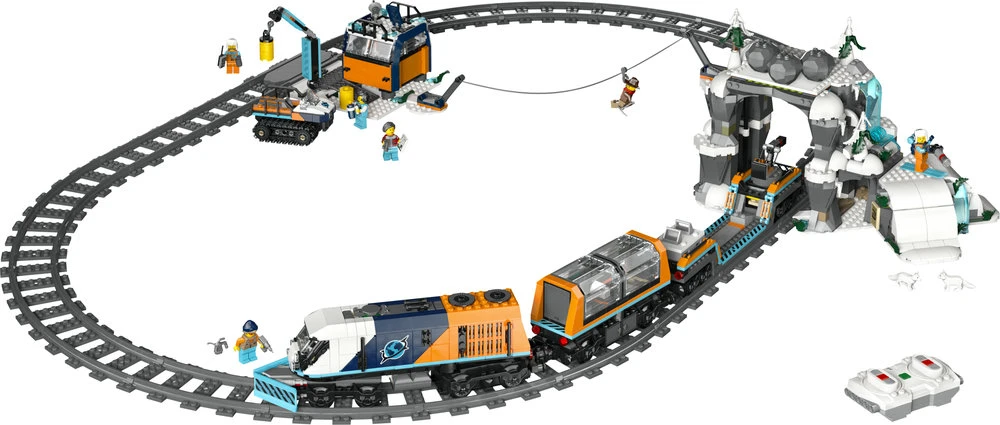 LEGO® City Tyrinėtojų poliarinis ekspresas Rinkinys 60470