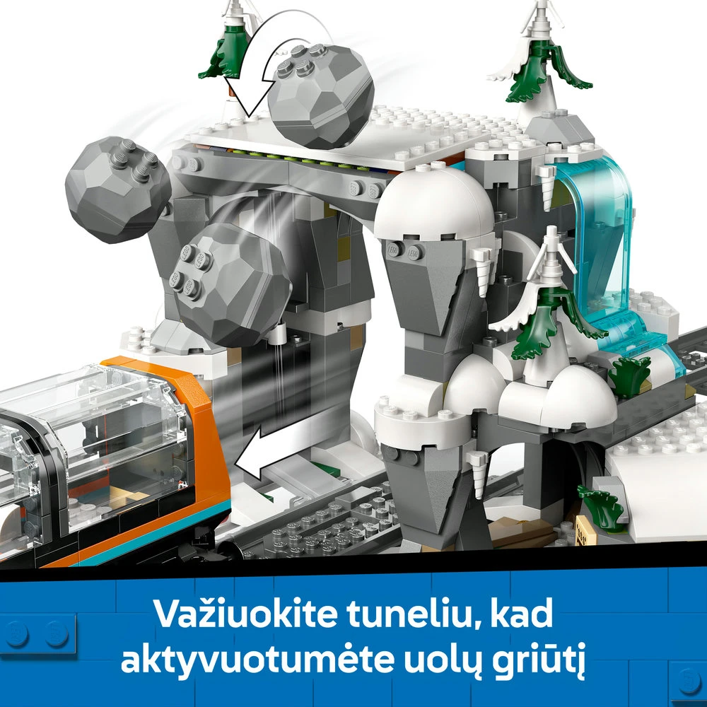 LEGO® City Tyrinėtojų poliarinis ekspresas Rinkinys 60470