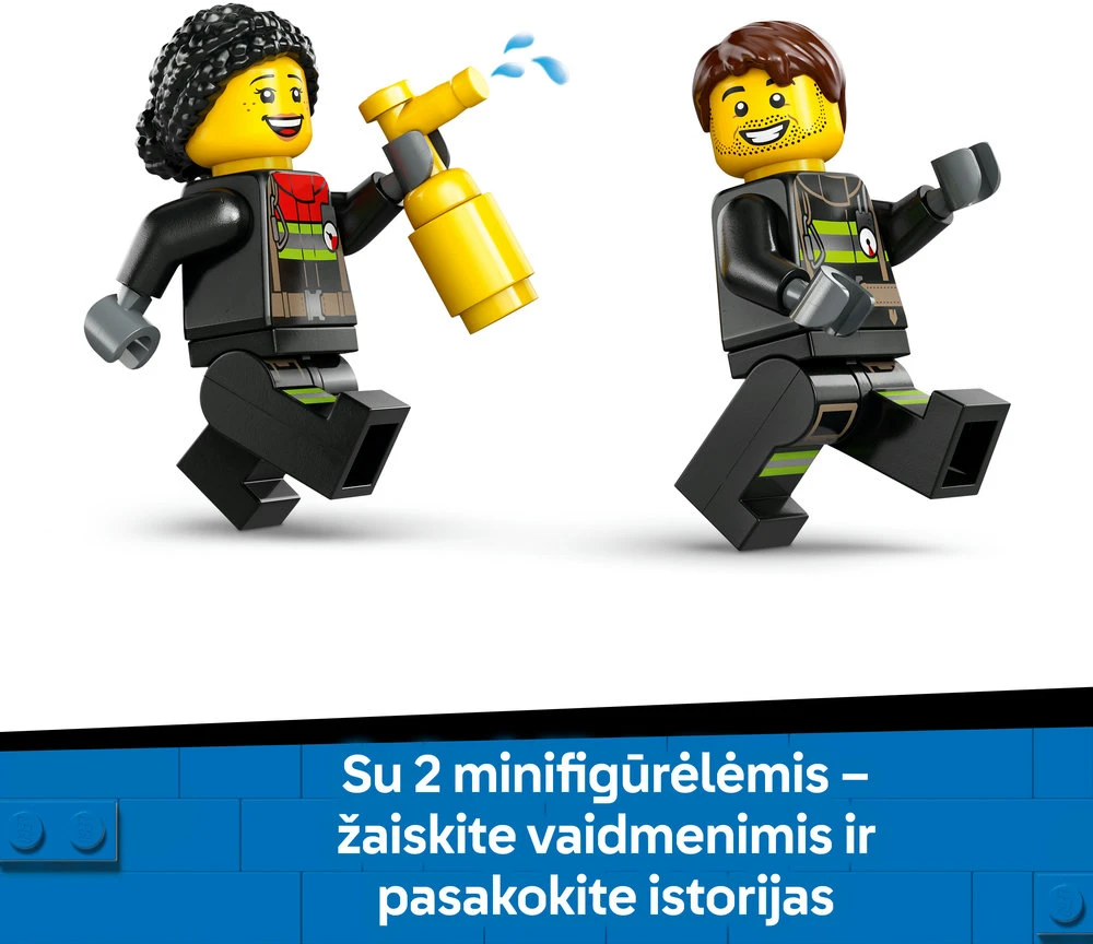 LEGO® City Ugniagesių automobilis su kopėčiomis (60463)