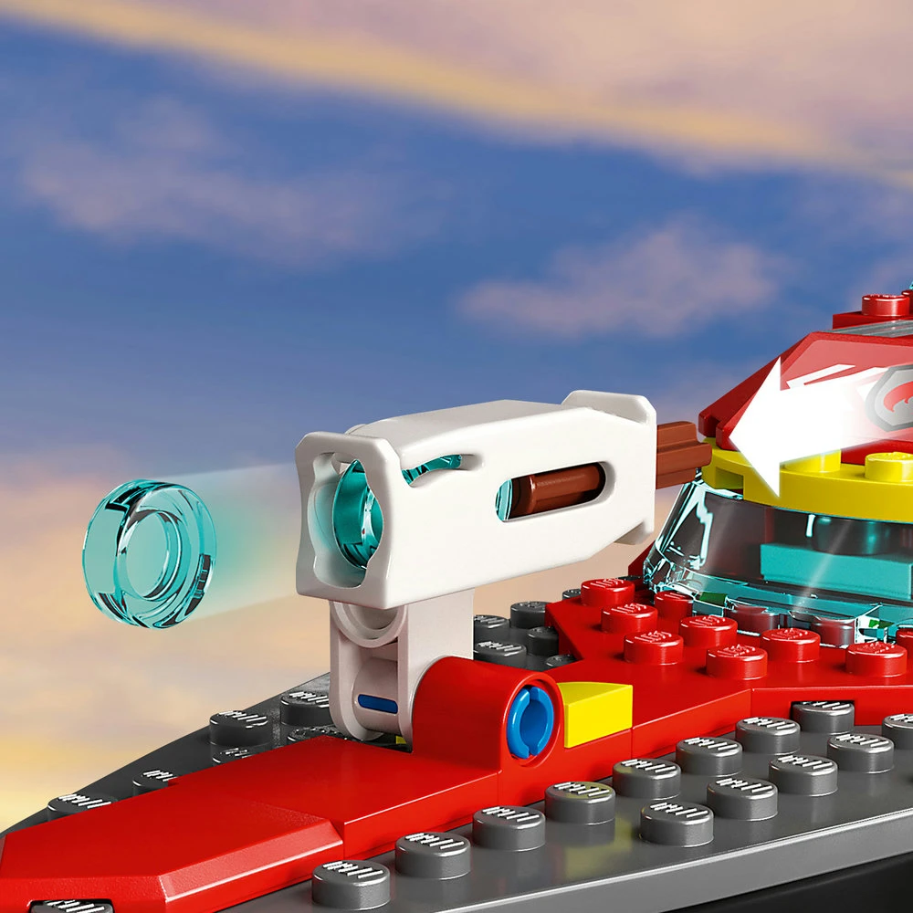 LEGO® City Ugniagesių kateris (60373)